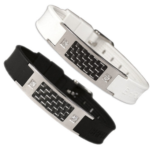 BH+ Carbon X Magnetic Bracelets with Negative Ions & Far Infrared Technology,titanium, tourmaline and ceramic mix Neodymium magnets,therapy uses the positive properties of the subtle magnetic energy fields to stimulate body processes