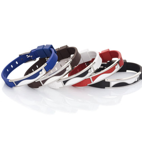 BHplus Bracelet Wave Magnetic Bracelets with Negative Ions & Far Infrared Technology,Titanium used in countless applications remarkable properties, ceramic maintains shape supports thermal heat-conducting properties